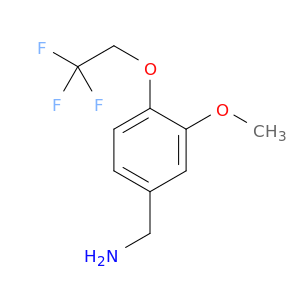 [3-Methoxy-4-(2,2,2-trifluoroethoxy)phenyl]methanamine