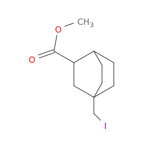 Bicyclo[2.2.2]octane-2-carboxylic acid, 4-(iodomethyl)-, methyl ester