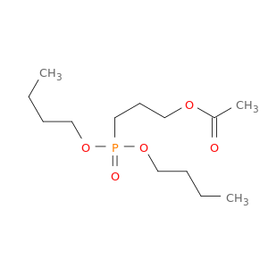 Phosphonic acid, [3-(acetyloxy)propyl]-, dibutyl ester