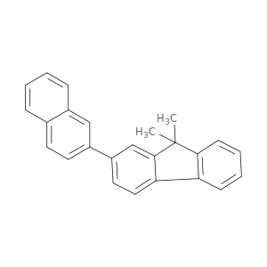 9H-Fluorene, 9,9-dimethyl-2-(2-naphthalenyl)-
