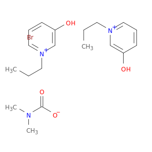 Pyridinium,3-[[(dimethylamino)carbonyl]oxy]-1-propyl-, bromide (1:1)