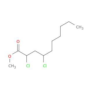 Decanoic acid, 2,4-dichloro-, methyl ester