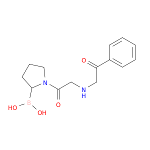 Boronic acid, B-[1-[2-(benzoylmethylamino)acetyl]-2-pyrrolidinyl]-
