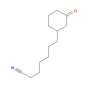 7-(3-OXOCYCLOHEXYL)HEPTANENITRILE