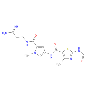 5-Thiazolecarboxamide,N-[5-[[(3-amino-3-iminopropyl)amino]carbonyl]-1-methyl-1H-pyrrol-3-yl]-2-(formylamino)-4-methyl-