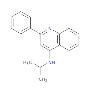 4-Quinolinamine,N-(1-methylethyl)-2-phenyl-