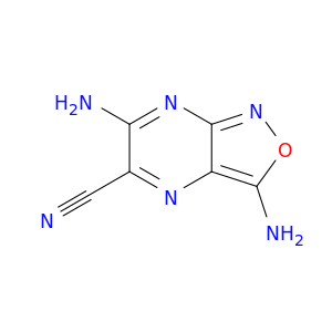 Isoxazolo[3,4-b]pyrazine-5-carbonitrile,3,6-diamino-