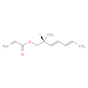 2-Propenoic acid, (2R,3E,5E)-2-methyl-3,5-heptadienyl ester