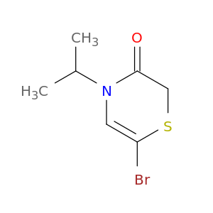 2H-1,4-Thiazin-3(4H)-one, 6-bromo-4-(1-methylethyl)-