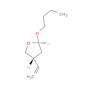 Furan, 2-butoxy-4-ethenyltetrahydro-, trans-