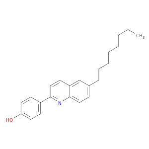 Phenol, 4-(6-octyl-2-quinolinyl)-