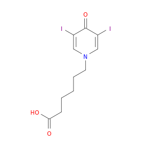 1(4H)-Pyridinehexanoicacid, 3,5-diiodo-4-oxo-