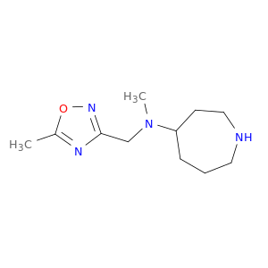 N-methyl-N-[(5-methyl-1,2,4-oxadiazol-3-yl)methyl]azepan-4-amine