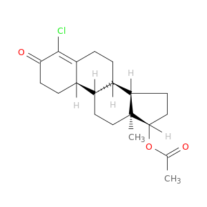 (17β)-17-(乙酰氧基)-4-氯-4-en-3-one
