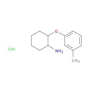 2-(3-methylphenoxy)cyclohexan-1-amine hydrochloride