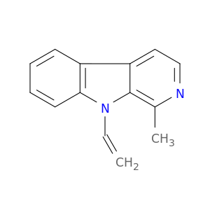 9H-Pyrido[3,4-b]indole, 9-ethenyl-1-methyl-