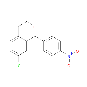 7-氯-3,4-二氢-1-(4-硝基苯基)-1H-2-苯并吡喃