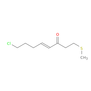 4-Octen-3-one, 8-chloro-1-(methylthio)-, (4E)-