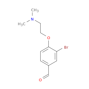 3-Bromo-4-(2-(dimethylamino)ethoxy)benzaldehyde
