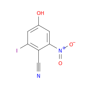 Benzonitrile, 4-hydroxy-2-iodo-6-nitro-