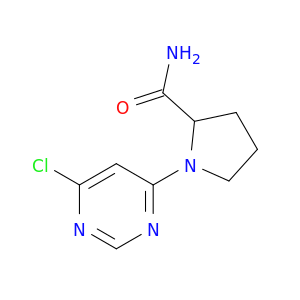 1-(6-chloropyrimidin-4-yl)pyrrolidine-2-carboxamide