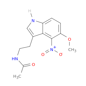 Acetamide, N-[2-(5-methoxy-4-nitro-1H-indol-3-yl)ethyl]-