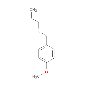 Benzene, 1-methoxy-4-[(2-propenylthio)methyl]-
