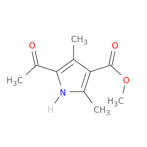 1H-Pyrrole-3-carboxylic acid, 5-acetyl-2,4-dimethyl-, methyl ester