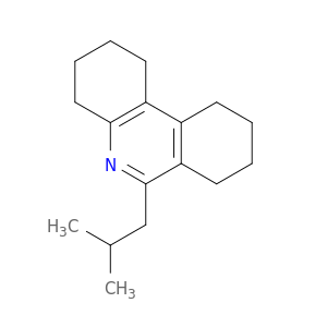 Phenanthridine, 1,2,3,4,7,8,9,10-octahydro-6-(2-methylpropyl)-