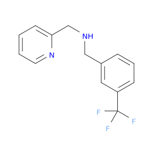 (Pyridin-2-ylmethyl)({[3-(trifluoromethyl)phenyl]methyl})amine