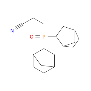 Propanenitrile, 3-[bis(bicyclo[2.2.1]hept-2-yl)phosphinyl]-