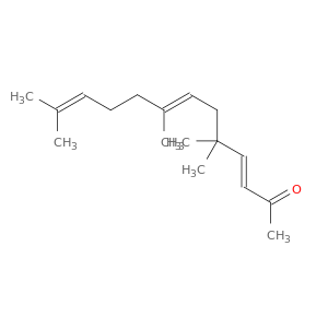 3,7,11-Tridecatrien-2-one, 5,5,8,12-tetramethyl-, (E,E)-