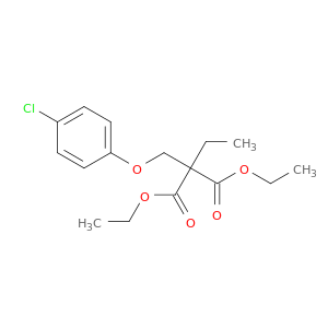Propanedioic acid, [(4-chlorophenoxy)methyl]ethyl-, diethyl ester