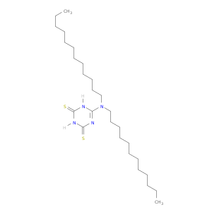 1,3,5-Triazine-2,4(1H,3H)-dithione, 6-(didodecylamino)-