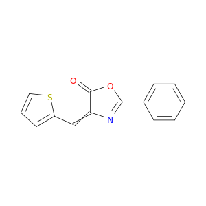 2-phenyl-4-(thiophen-2-ylmethylidene)-1,3-oxazol-5(4h)-one