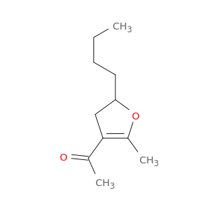 Ethanone, 1-(5-butyl-4,5-dihydro-2-methyl-3-furanyl)-