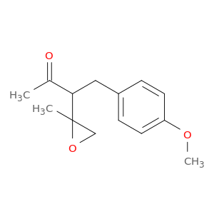 2-Butanone, 4-(4-methoxyphenyl)-3-(2-methyloxiranyl)-