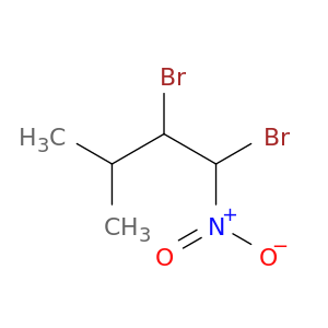 Butane, 1,2-dibromo-3-methyl-1-nitro-