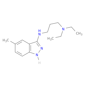 1,3-Propanediamine, N,N-diethyl-N'-(5-methyl-1H-indazol-3-yl)-