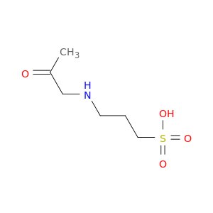 1-Propanesulfonic acid, 3-[(2-oxopropyl)amino]-