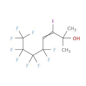 3-Octen-2-ol, 5,5,6,6,7,7,8,8,8-nonafluoro-3-iodo-2-methyl-