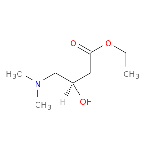Butanoic acid, 4-(dimethylamino)-3-hydroxy-, ethyl ester, (R)-