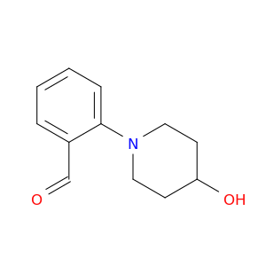 Benzaldehyde,2-(4-hydroxy-1-piperidinyl)-