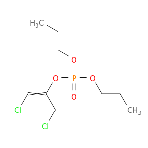 Phosphoric acid, 2-chloro-1-(chloromethyl)ethenyl dipropyl ester