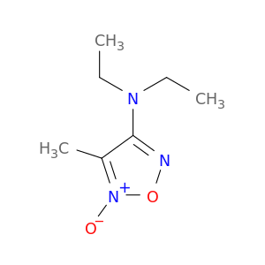 1,2,5-Oxadiazol-3-amine, N,N-diethyl-4-methyl-, 5-oxide