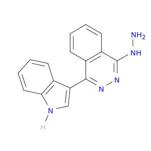 Phthalazine, 1-hydrazinyl-4-(1H-indol-3-yl)-