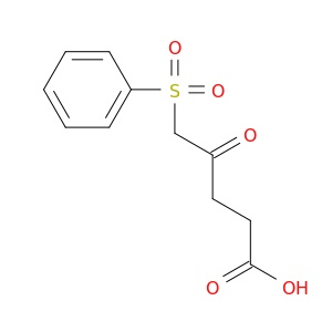 Pentanoic acid, 4-oxo-5-(phenylsulfonyl)-