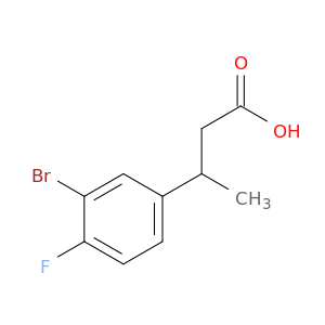 3-(3-Bromo-4-fluorophenyl)butanoic Acid