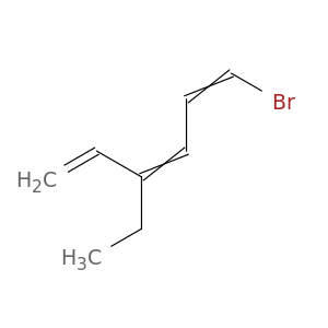 1,3,5-Hexatriene, 1-bromo-4-ethyl-