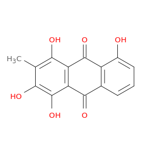 9,10-Anthracenedione, 1,2,4,5-tetrahydroxy-3-methyl-